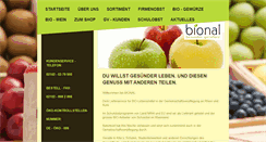 Desktop Screenshot of bional-service.de